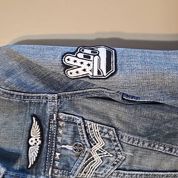 NWT Affliction Denim Jacket - Picture 8 of 12